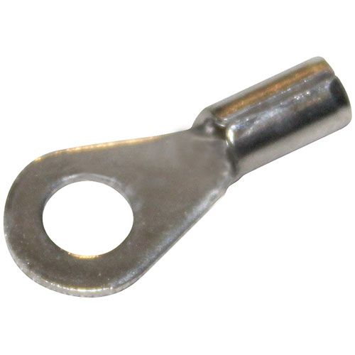 Allpoints 851080 Ring Terminal Nickel Plated 14-16 AWG 100/Pack
