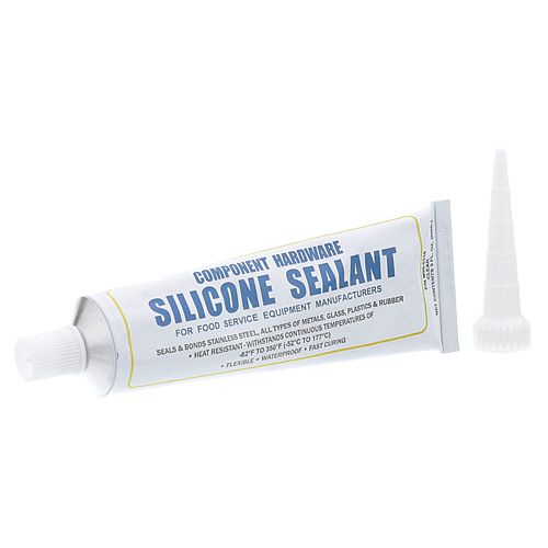 Allpoints 851094 Silicone Sealant, F/G , Clear 350F, 3Oz