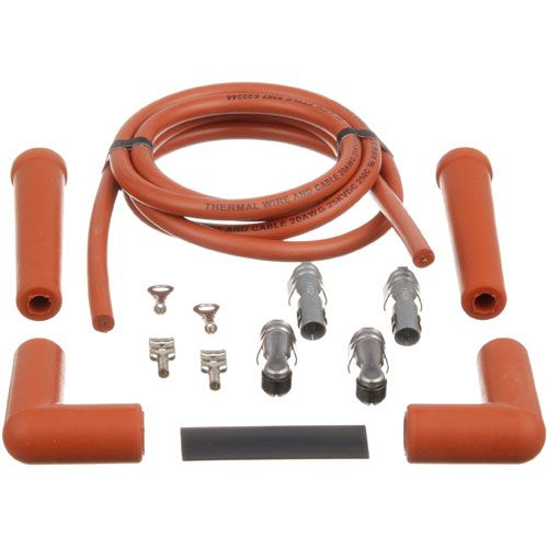 Allpoints 851163 Red Ignition Cable Kit, 250C