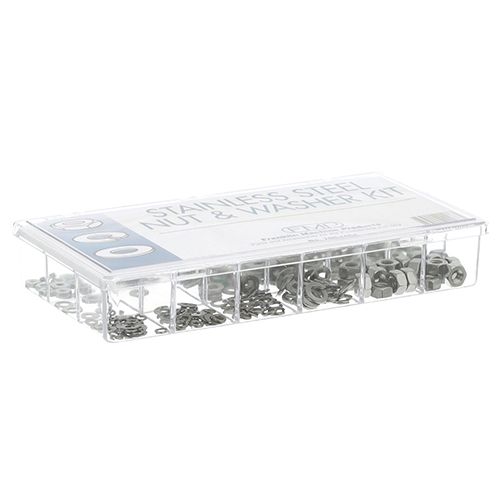 Allpoints 851358 260-Piece Nut & Washer Set 