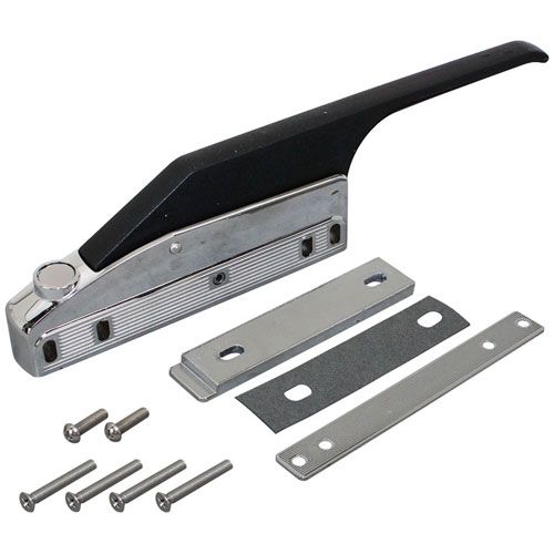 Alto-Shaam HD27080 Edgemount Magnetic Latch Kit with Offset Handle, Screws 