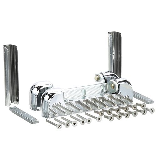Alto-Shaam HG22338 Chrome Offset Hinge Kit Includes Screws, 1-3/8
