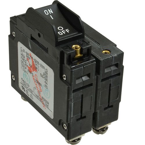 Alto-Shaam SW-34077 Switch, Circuit Breaker, 20 Amp, Double Pole, 0.75x1.26 Inch Hole