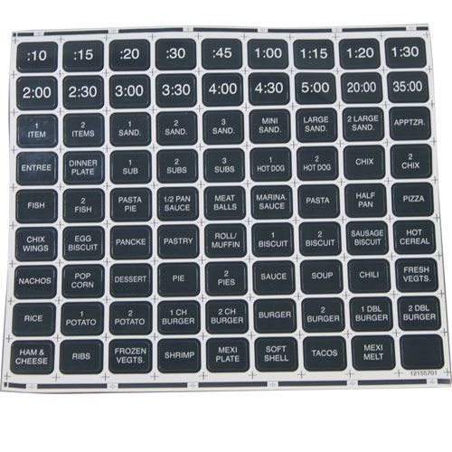 Amana 12155701 Label - Menu