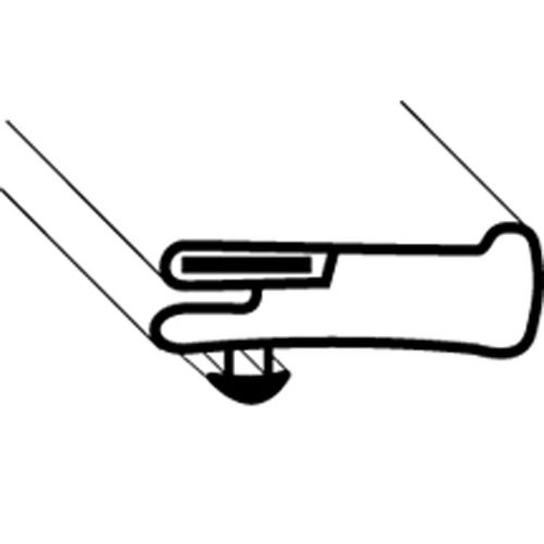 Anthony 02-14160-2042 Refrigerator Gasket (28-9/16"X66" 