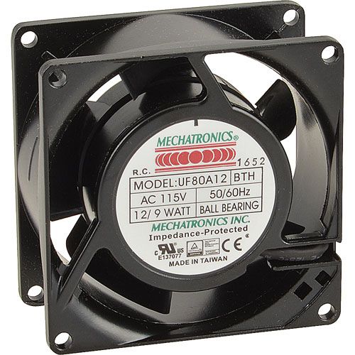 Antunes 4000210 Fan,Axial (3-1/8"Sq, 115V, 9W)
