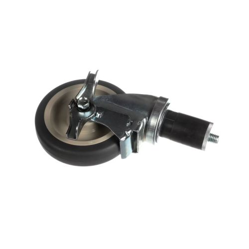 APW 2P-8671300 Swivel Caster W/Brake 5" Stem 1-1/2" ID Tube Single