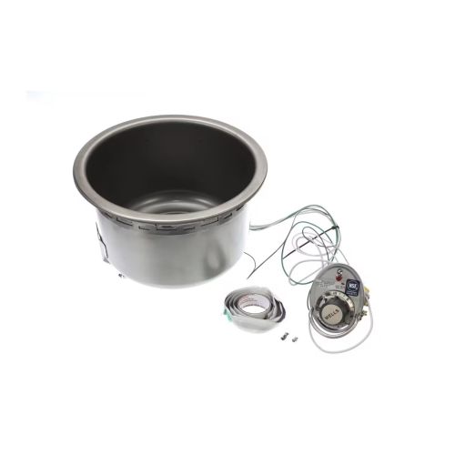 APW 3P-SM5011DS Round Warmer W/Drain & Thermostat 11 Quarts