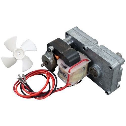 APW 84120 1/2" Drive Shaft Conveyor Motor W/ Cooling Fan, 208/240V