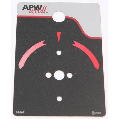Apw AS-56562 New Increase/Decrease Rate Labeling