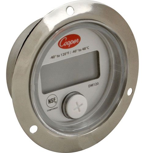 Atkins 10-DM-120-0-3 Thermometer 2In Frt.Rece SSed Digital