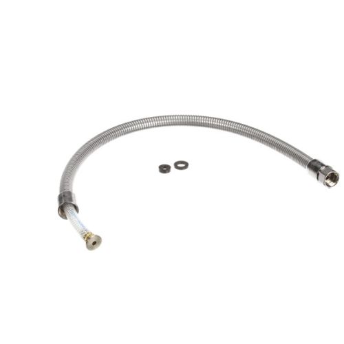 T&S Brass B-0032-H2A Flexible Hose 32" Stainless Steel Less Handle