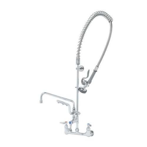 T&S Brass B-0133-U12-B 8" Mixing Faucet   Wall Mount