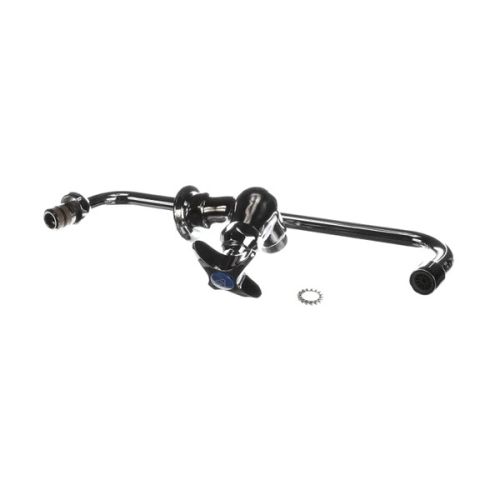 T&S Brass B-0211 Single Hole Base Faucet 12" Swing Nozzle Wall Mount