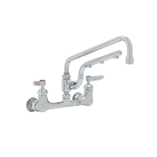 T&S Brass B-0231-U12-CR 8" Mixing Faucet Wall Mount