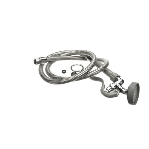 T&S Brass B-0950-01 Flex Hose/Angled Spray Valve Assembly 68"