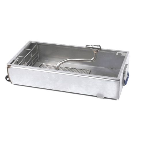 Pitco B7004102 Filter Pan Assembly Black Handle Silver Finish