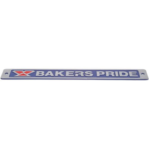 Bakers Pride 2M-U1043A Nameplate