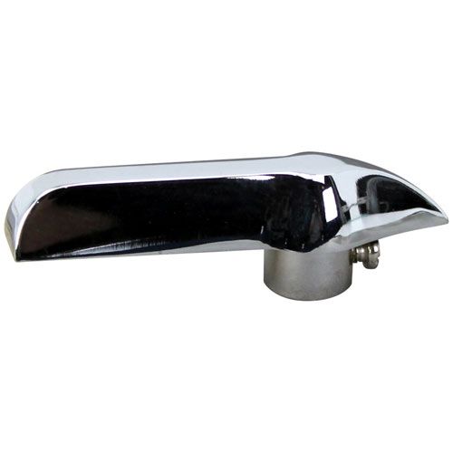 Bakers Pride AS-S1001T Chrome Metal Handle 2-7/8", Mount .240", With Screw Set