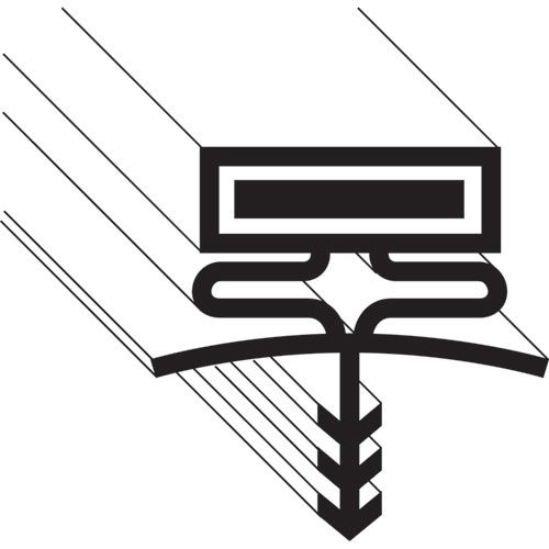 Bally 054117 Door Gasket  , 37-3/8" X 77-1/2"