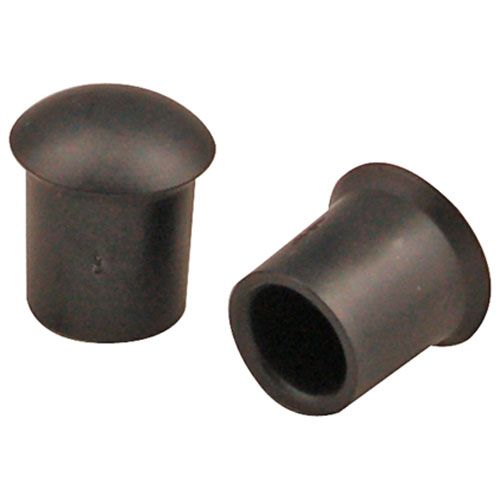 Bar Maid BARCR225 Black Whiskey Gate Dust Cap, 12-Pack