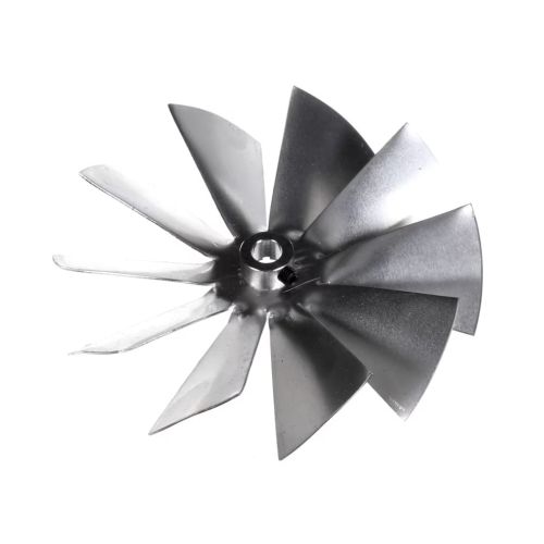 Baxter 01-1000V8-00120 10-Blade Fan 4.5" 5/16" Bore Aluminum