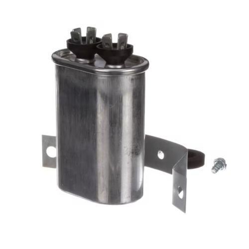Baxter 01-1000V8-0049D Convection Oven Capacitor W/Mounting Bracket 7.5µF 370 VAC 50/60Hz