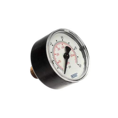 Baxter 01-100V17-00204 Oven Pressure Gauge 100 PSI 2 DIA
