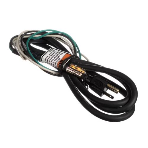 Baxter 01-1M5575-00001 Rack Oven Power Cord 8' Black 120V OV310E OV310G