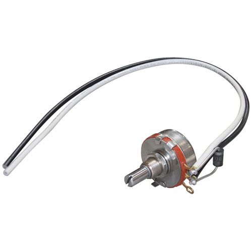 Belleco BELC200901 Speed Control Potentiometer W/ Black/white Wires, Diode &  Round Shaft , 208/240V, 500 OHM