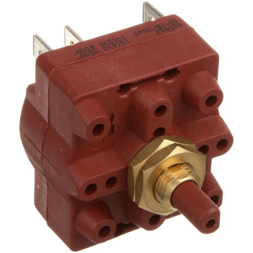 Belleco BELC401103 Rotary Switch W/ 1/4" Tabs & .198" Plastic D-Shaft