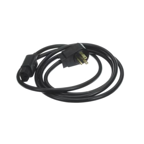 Beverage Air 515-450D-01 Power Cord W/IEC Connector/Plug 15A 120V NEMA 5-15P 6.5' Long