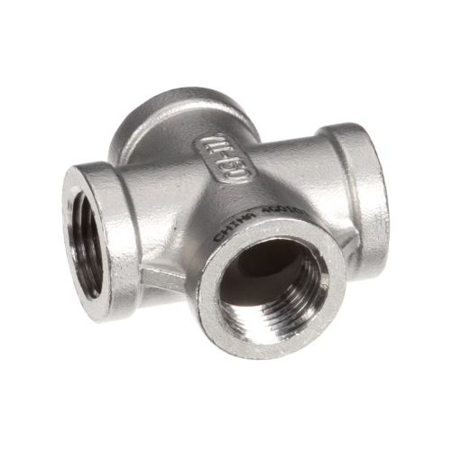 Blodgett 55108 Convection Oven Pipe Fitting 4-Way Cross 1/2" SS