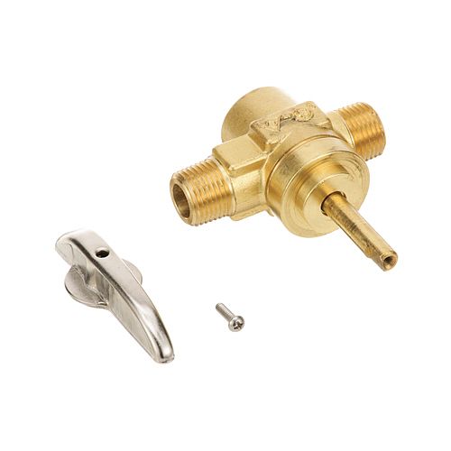 Blodgett 7854 Oven Gas Valve Assembly W/ Handle 1/2" MPT x 1/2" MPT