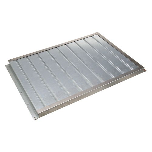 Blodgett 93 Oven Center Deflector W/ Ribs down, 20" W X 30-1/2"L