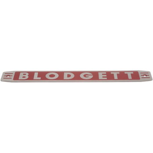 Blodgett BL11255 Name Plate 