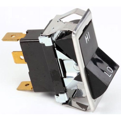 Blodgett BL17857 Black Rocker SPDT Switch 