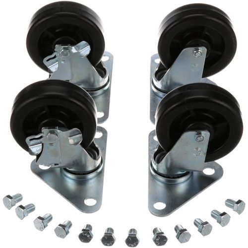 Blodgett BL5779 Caster Set with Plate