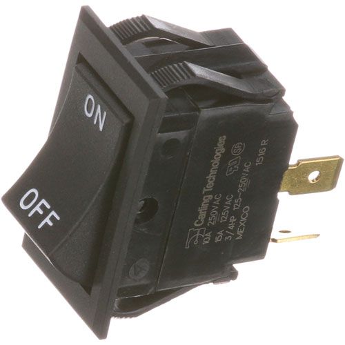Blodgett M5132 Black Rocker Switch On/Off