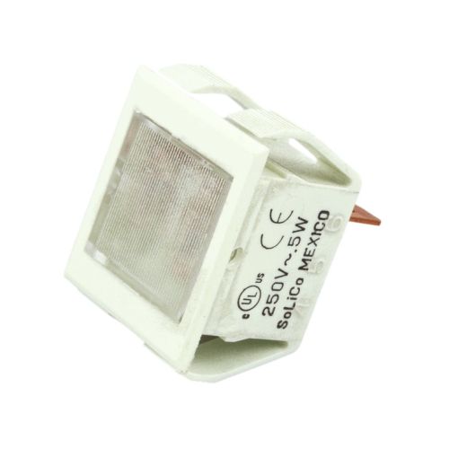 Blodgett R0226 Oven/Steamer Indicator Light Clear Rectangular 250V 