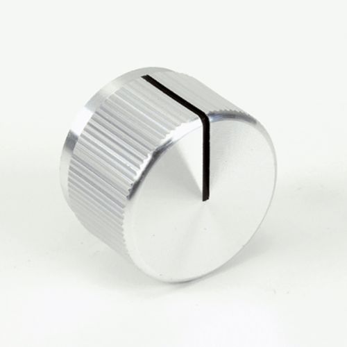 Blodgett Z1174749 Silver Knob W/Black Pointer 15/16" DIA, .187 Flat Up