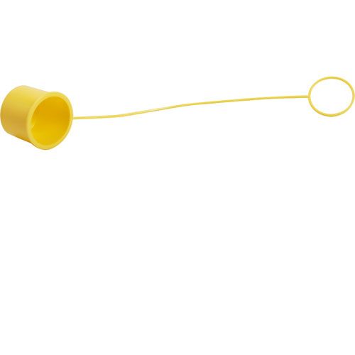 Bradley BDY107-371 6" OD Yellow Plastic Dust Cap