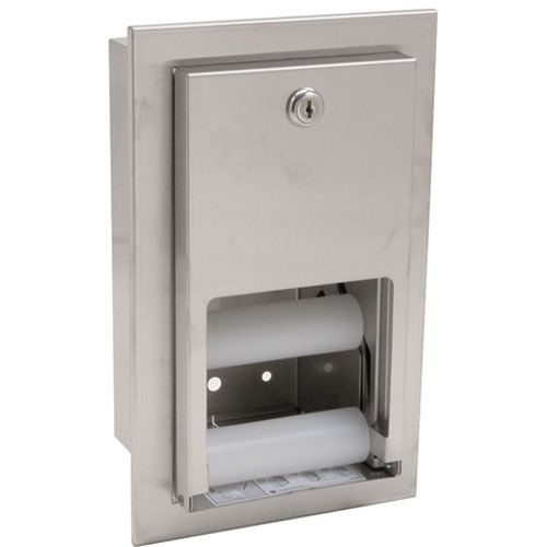 Bradley BDY5412 Tissue Dispenser, Recessed,S/S