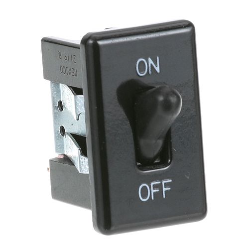 Bunn BU04225.0002 Black Toggle Switch W/ 2 Terminals, 5/8" X 1-1/4" Hole Mount, On/off