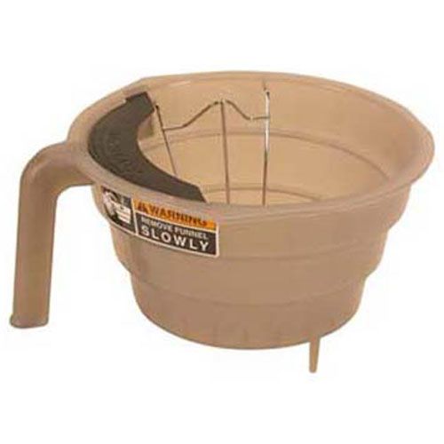 Bunn BU22735.0001 Smoke Plastic Brew Funnel with Bypass