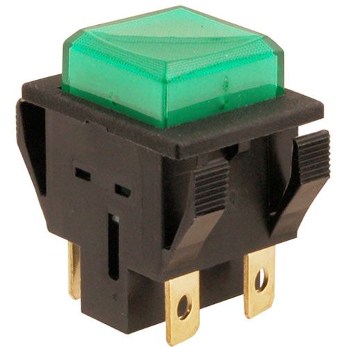 Bunn BU28296-0000 Dispenser Switch , Green,DPST