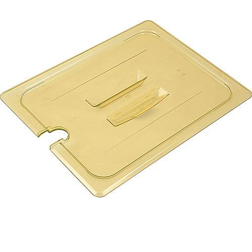 Cambro 20HPCHN150 Notched Cover, W/Hndl , 1/2, H-Pan