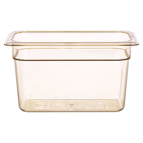Cambro 46HP(150) Food Pan , H-Pan,1/4,6"D,Amber