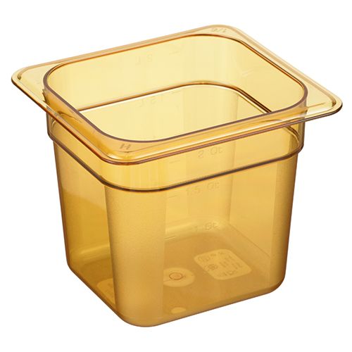 Cambro 66HP772 Sixth Size 6In Food Pan Hight Heat