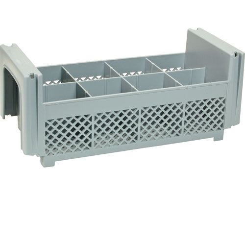 Cambro 8FBNH434-151 Flatware Camrack Basket, Polypropylene, Gray Color